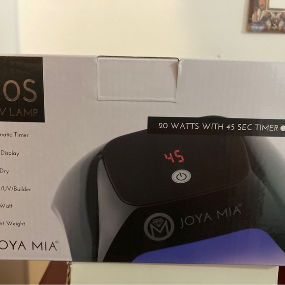 Brand New In Box-JOYA MIA- LED UV Nail Dryer - Picture 6 of 8